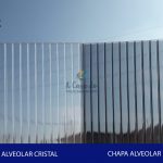 Chapa alveolar cristal / Fume - A Casa do Policarbonato