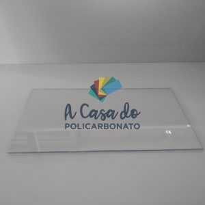 Chapa de policarbonato Compacto